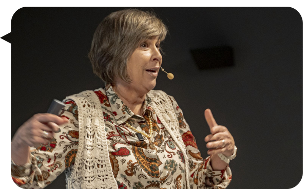 Carmen Álvarez Basso, conferencista para eventos corporativos sobre Gestión de Cambios Vitales